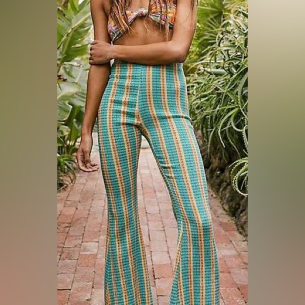 FREE PEOPLE fine line slim pants